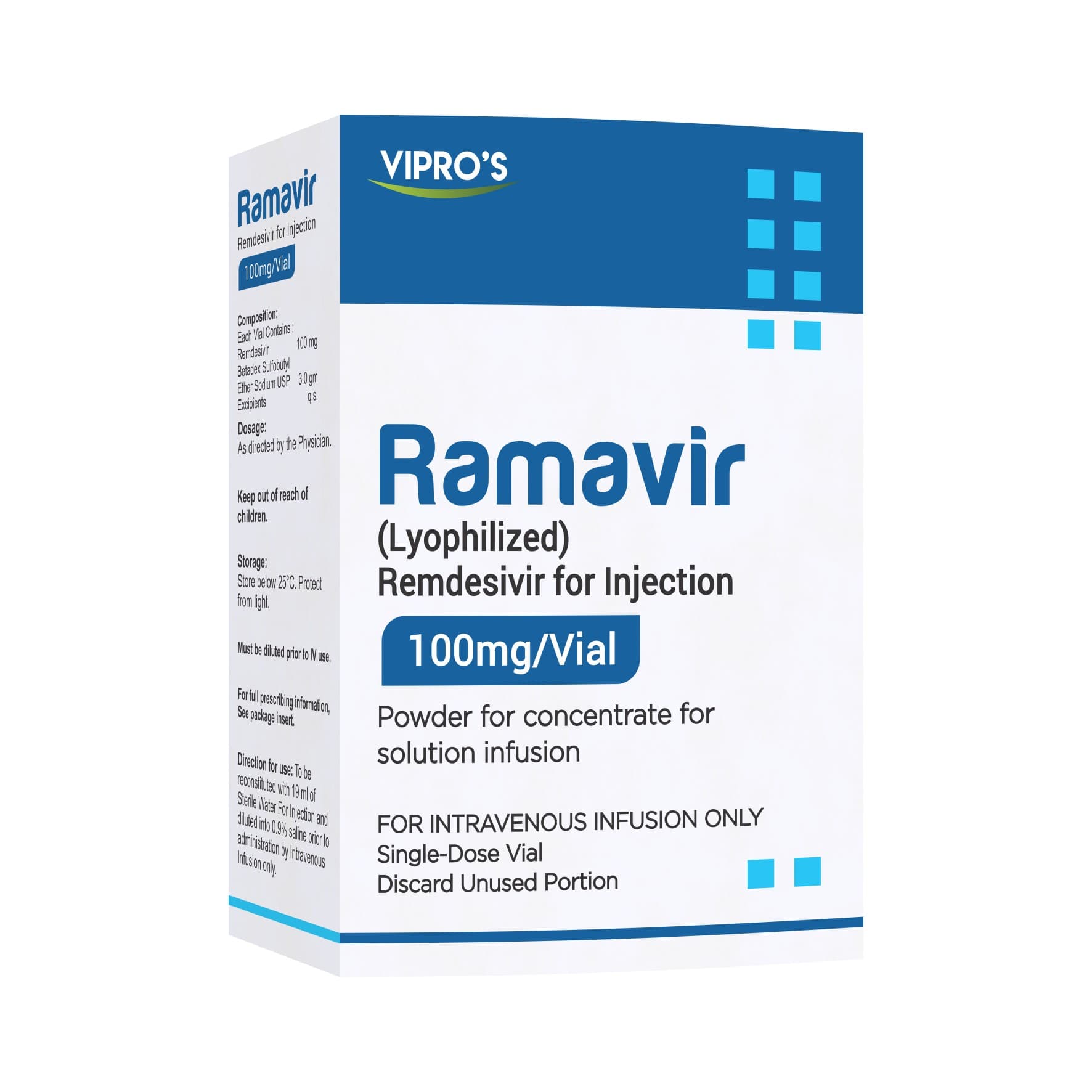 Remdesivir for Injection 100mg